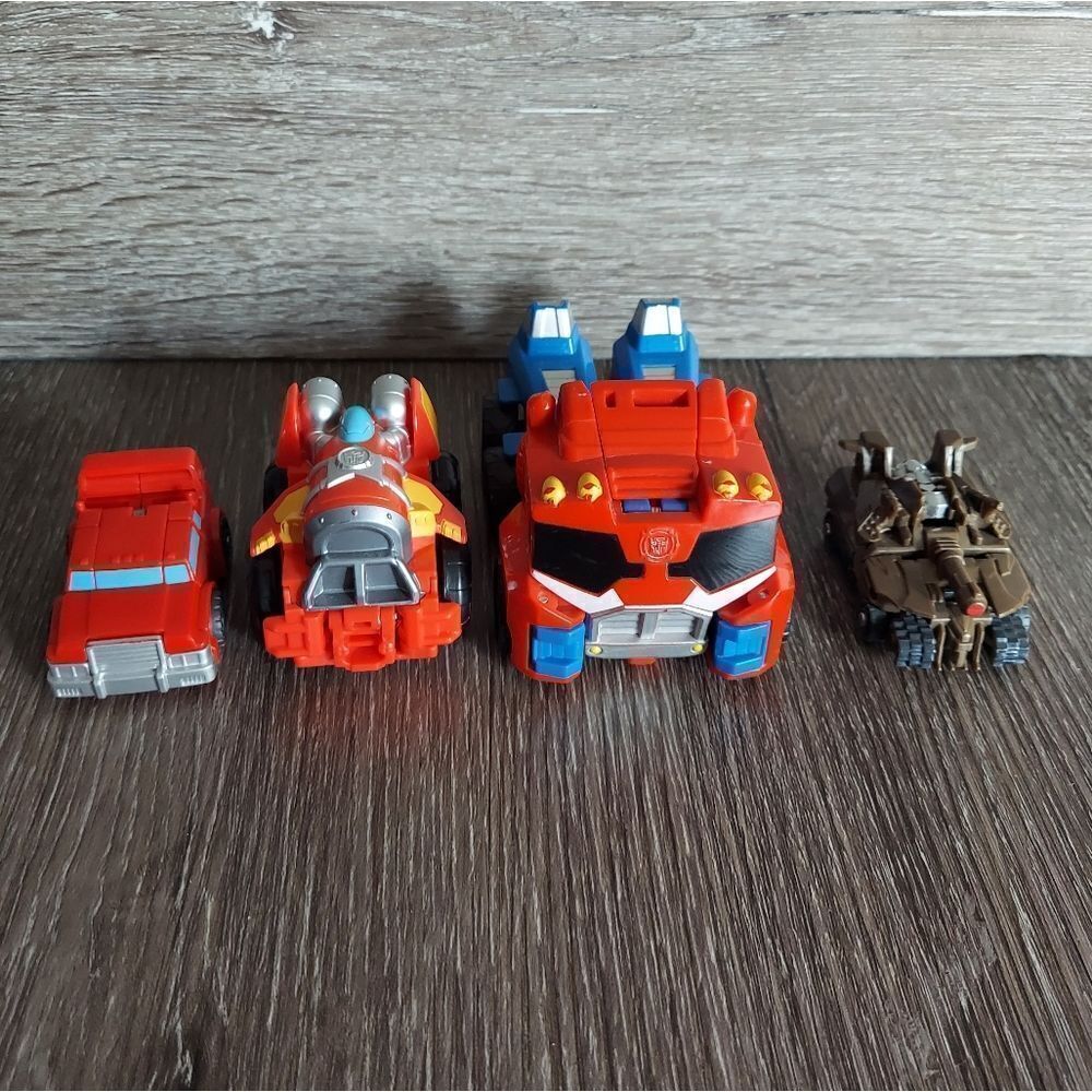 Transformers Toy Lot Set of 4